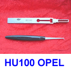 LISHI HU100 أوبل قفل اختيار الأدوات