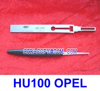 LISHI HU100 أوبل قفل اختيار الأدوات