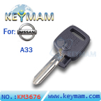 Nissan A33 key shell
