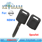 Nissan Keyshell without Logo 5pcs/lot