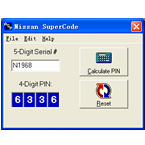 Nissan SuperCode Программное обеспечение
