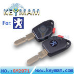 Peugeot406 transponder key shell 