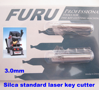 Cemented Carbide  3.0mm laser key cutter for silca machine