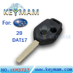 Subaru 2 button remote key shell