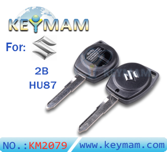 Suzuki 2 button remote key shell 