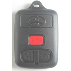 Toyota Corolla, Vios 3 Button Remote Shell