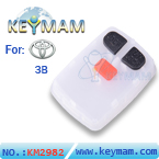 Toyota 3 button remote rubber(10pcs/lot)