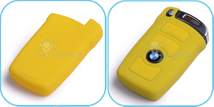 BMW_4b_remote_silicon_rubber_case_yellow
